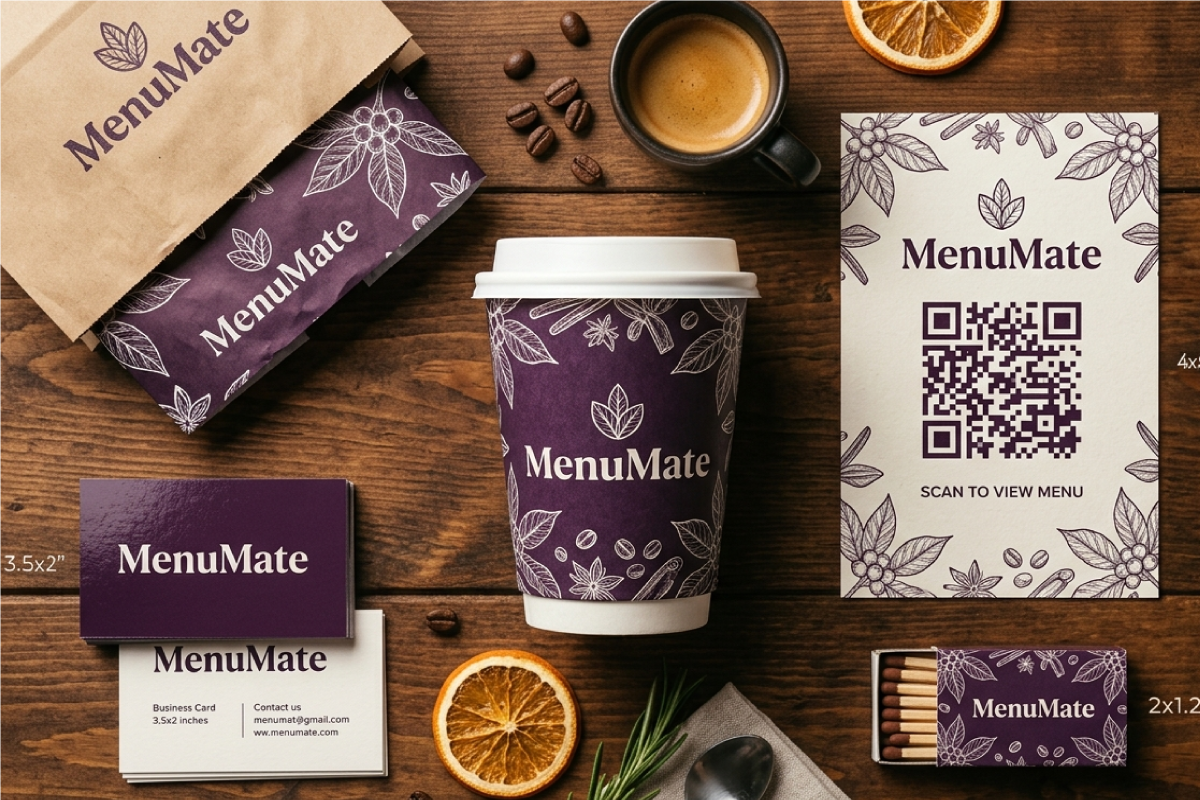 MenuMate Brand & Packaging